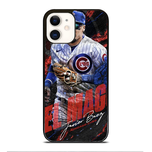 JAVIER BAEZ CHICAGO CUBS BASEBALL MLB 2 iPhone 12 Case Cover