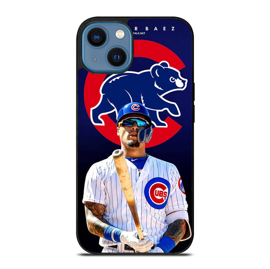 JAVIER BAEZ CHICAGO CUBS BASEBALL MLB iPhone 14 Case Cover