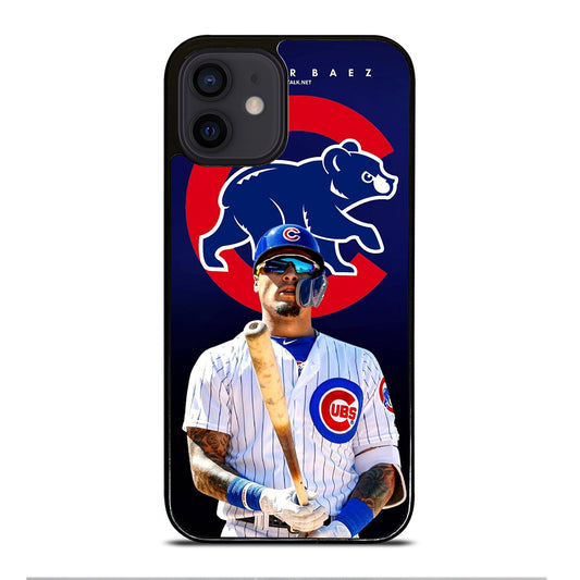JAVIER BAEZ CHICAGO CUBS BASEBALL MLB iPhone 12 Mini Case Cover