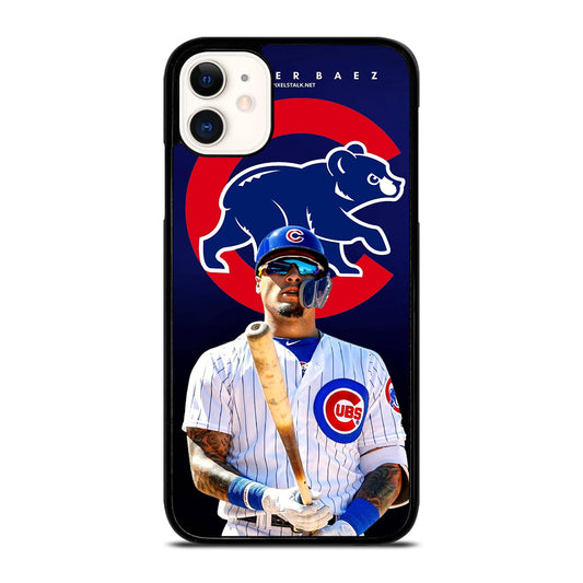 JAVIER BAEZ CHICAGO CUBS BASEBALL MLB iPhone 11 Case Cover
