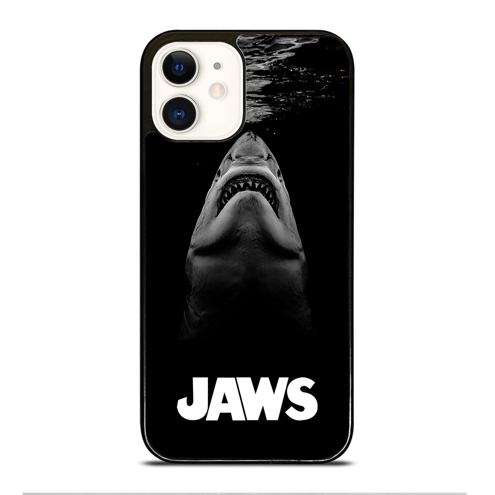 JAWS SHARKS LOGO iPhone 12 Case Cover