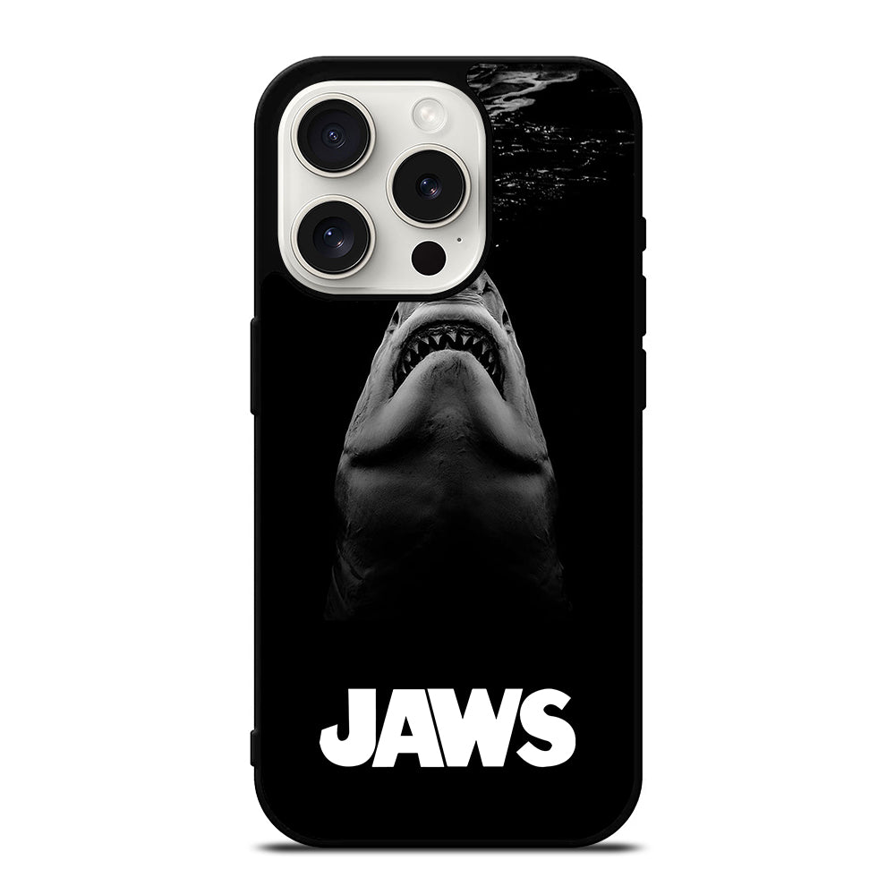 JAWS SHARKS LOGO iPhone 15 Pro Case Cover