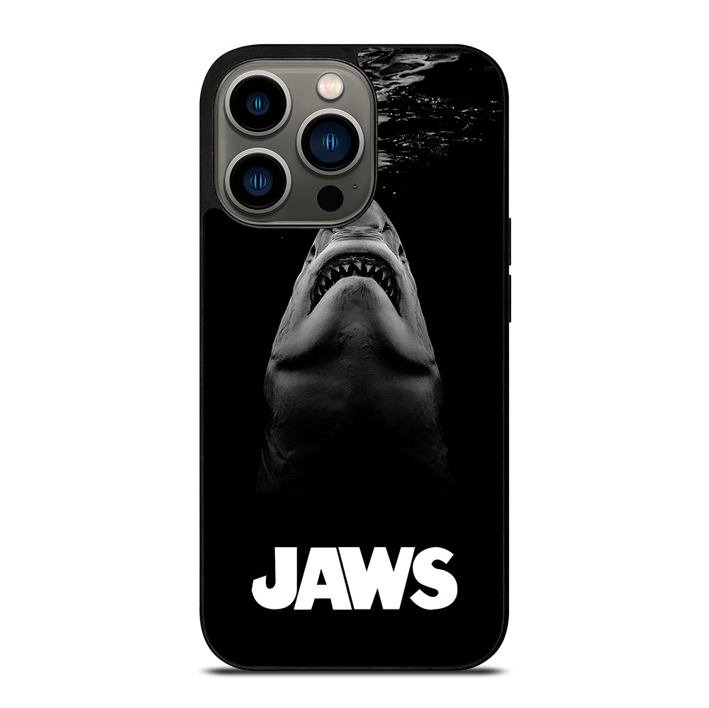 JAWS SHARKS LOGO iPhone 13 Pro Case Cover