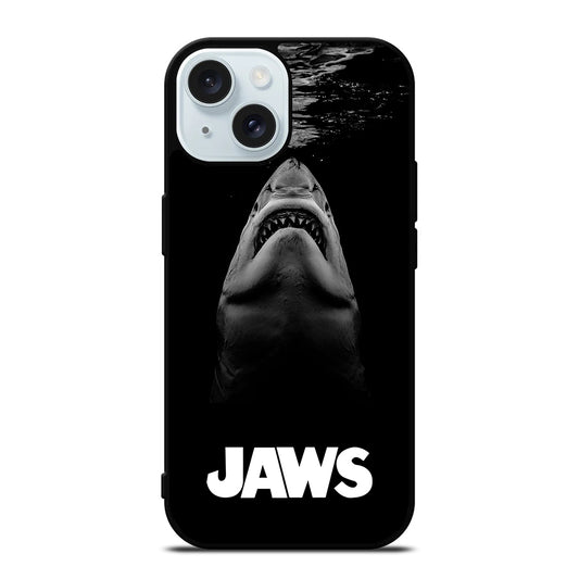 JAWS SHARKS LOGO iPhone 15 Case Cover