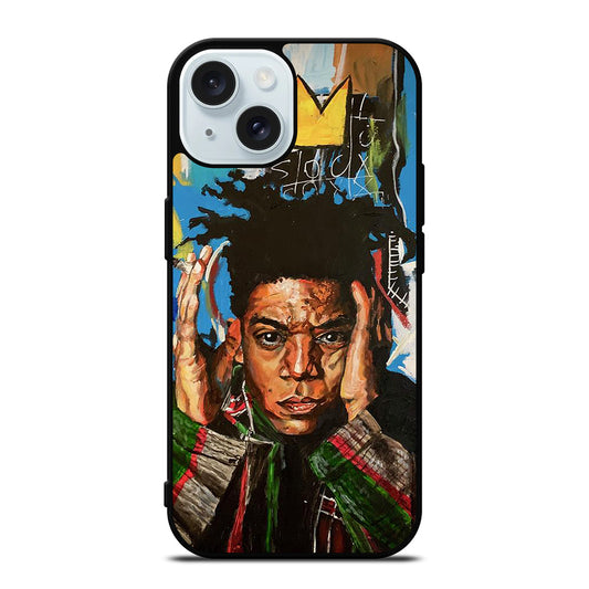 JEAN MICHEL BASQUIAT FINE 2 iPhone 15 Case Cover