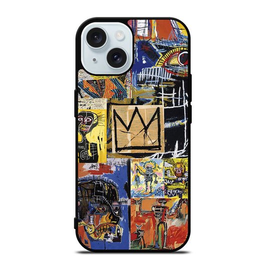 JEAN MICHEL BASQUIAT FINE 3 iPhone 15 Case Cover