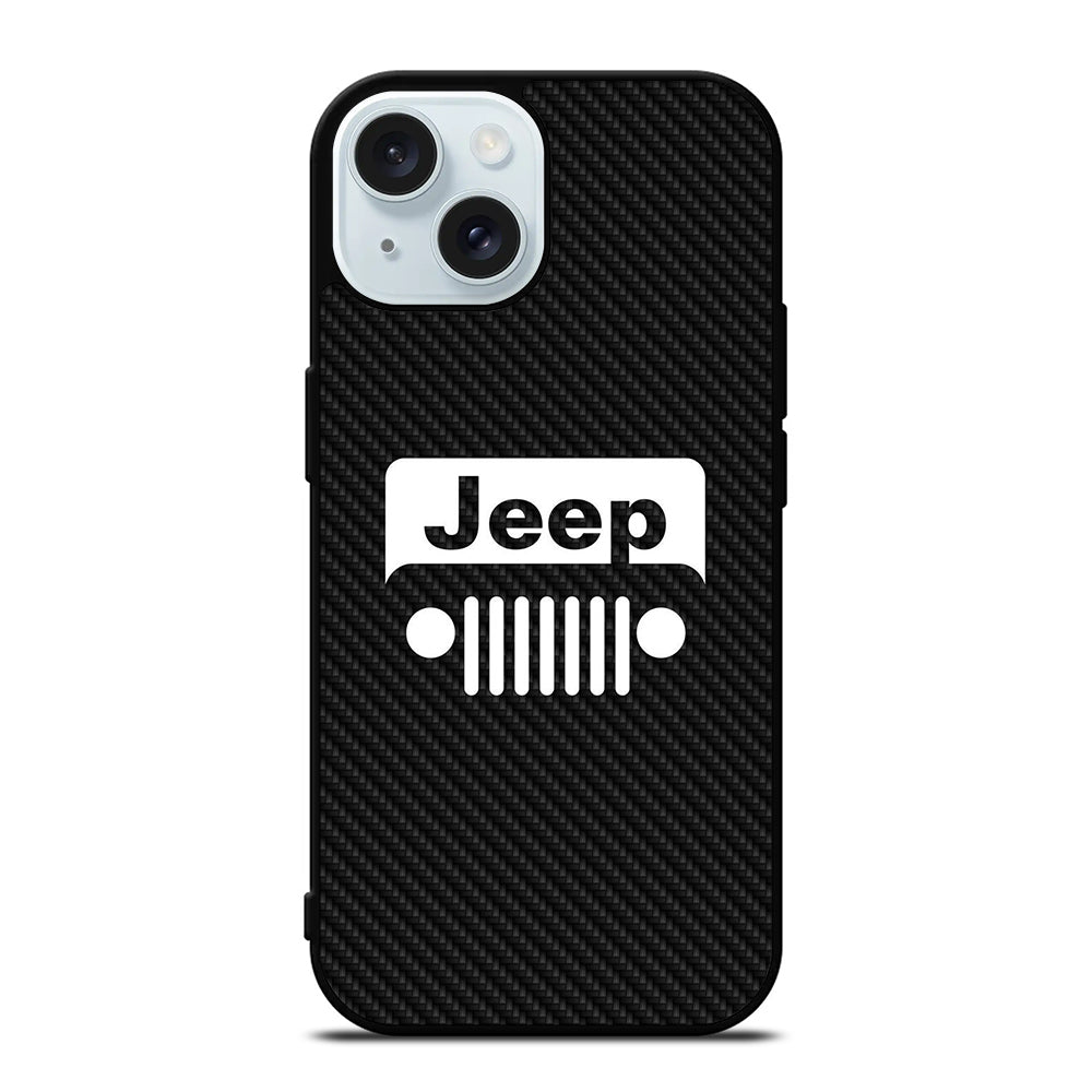 JEEP CARBON iPhone 15 Case Cover