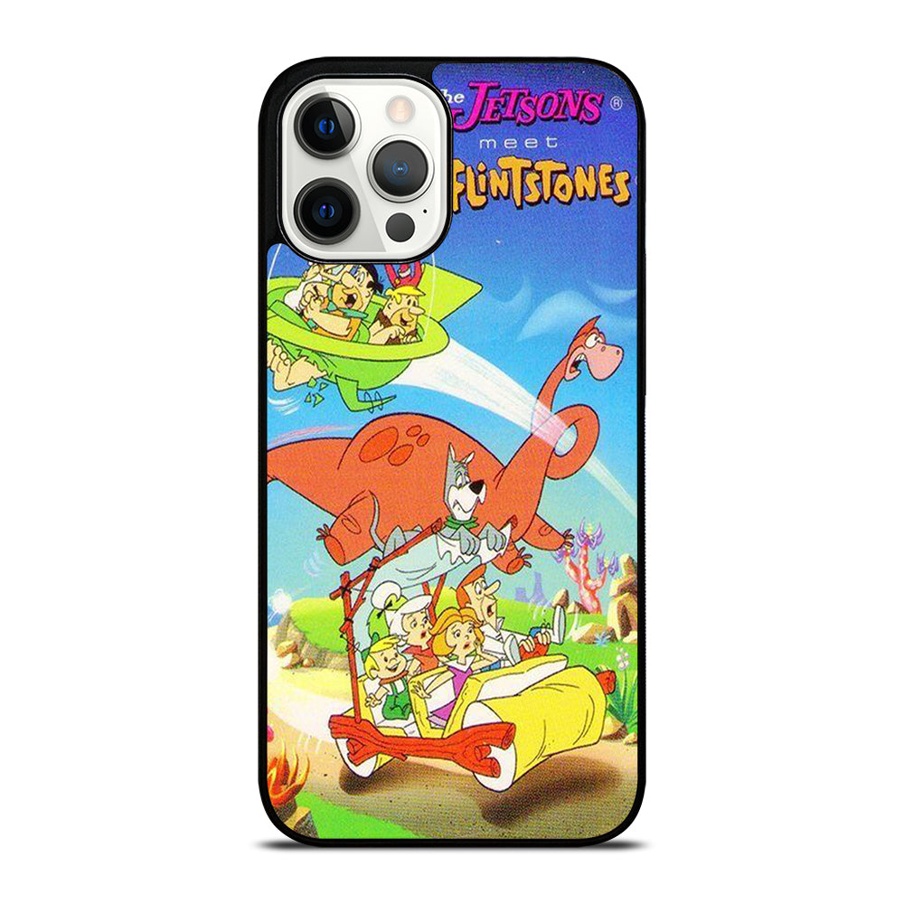 JETSONS MEET FLINTSTONES CARTOON SERIES iPhone 12 Pro Max Case Cover