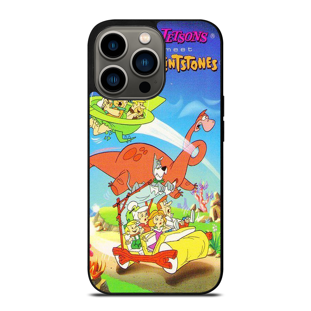JETSONS MEET FLINTSTONES CARTOON SERIES iPhone 13 Pro Case Cover
