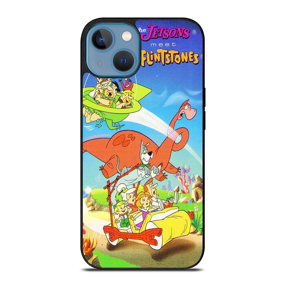 JETSONS MEET FLINTSTONES CARTOON SERIES iPhone 13 Case Cover