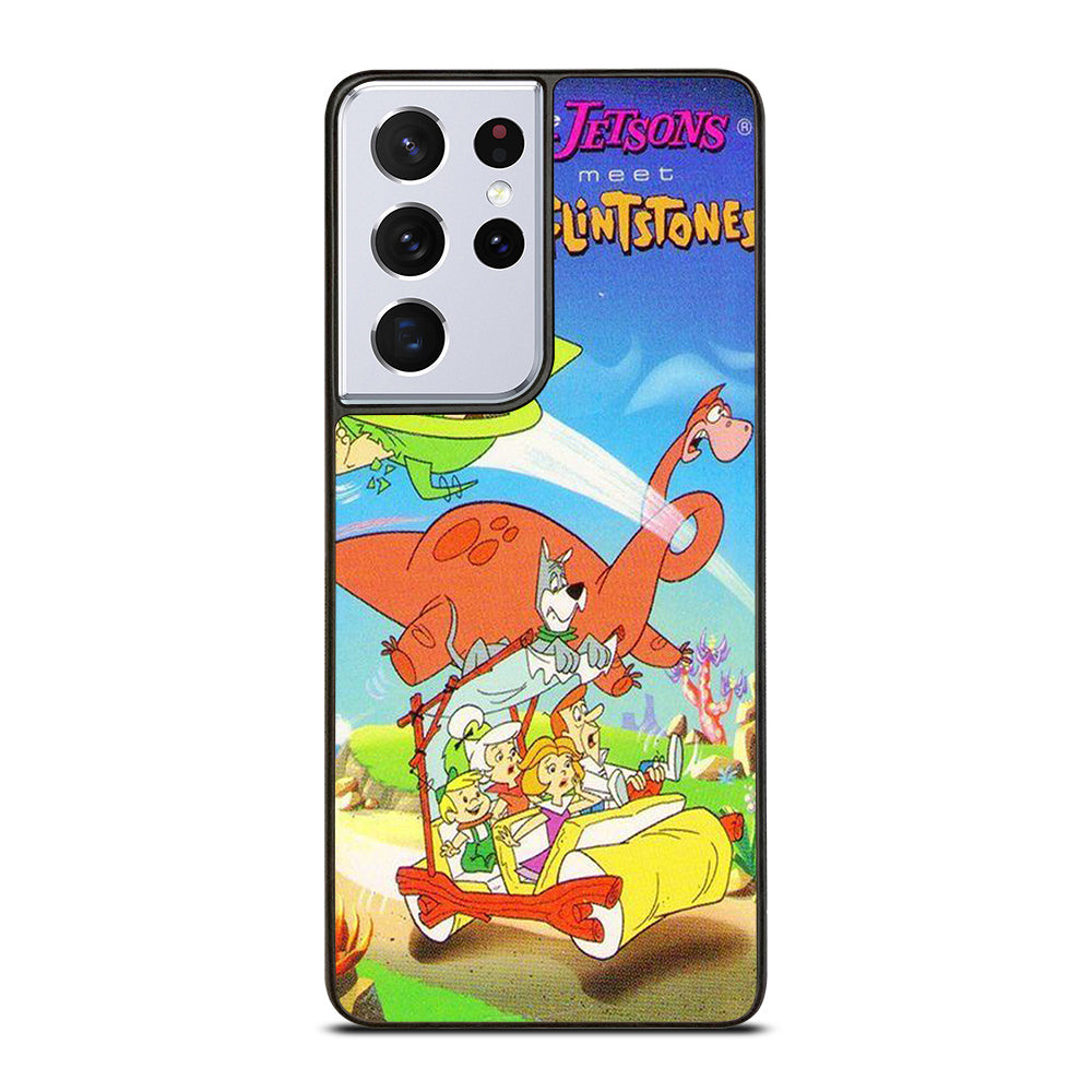 JETSONS MEET FLINTSTONES CARTOON SERIES Samsung Galaxy S21 Ultra Case Cover