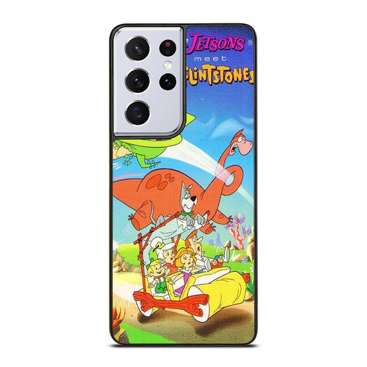 JETSONS MEET FLINTSTONES CARTOON SERIES Samsung Galaxy S21 Ultra Case Cover