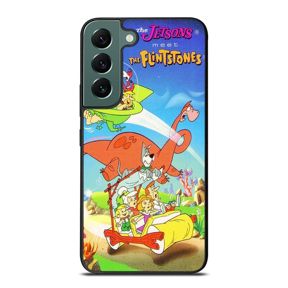 JETSONS MEET FLINTSTONES CARTOON SERIES Samsung Galaxy S22 Case Cover