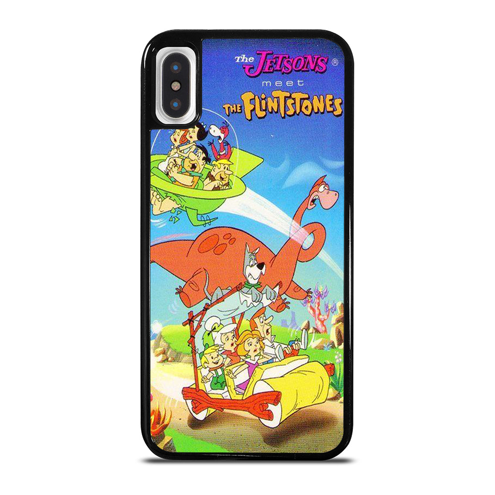 JETSONS MEET FLINTSTONES CARTOON SERIES iPhone X / XS Case Cover