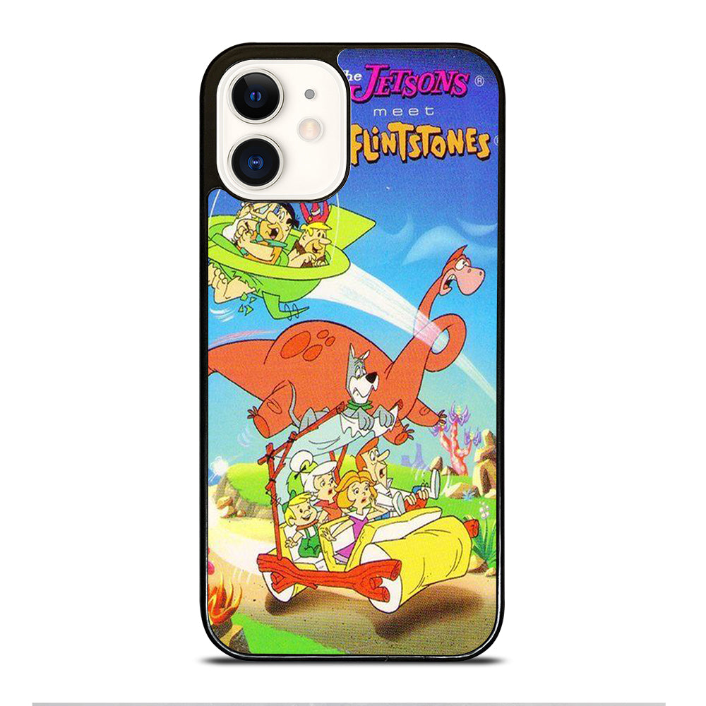 JETSONS MEET FLINTSTONES CARTOON SERIES iPhone 12 Case Cover