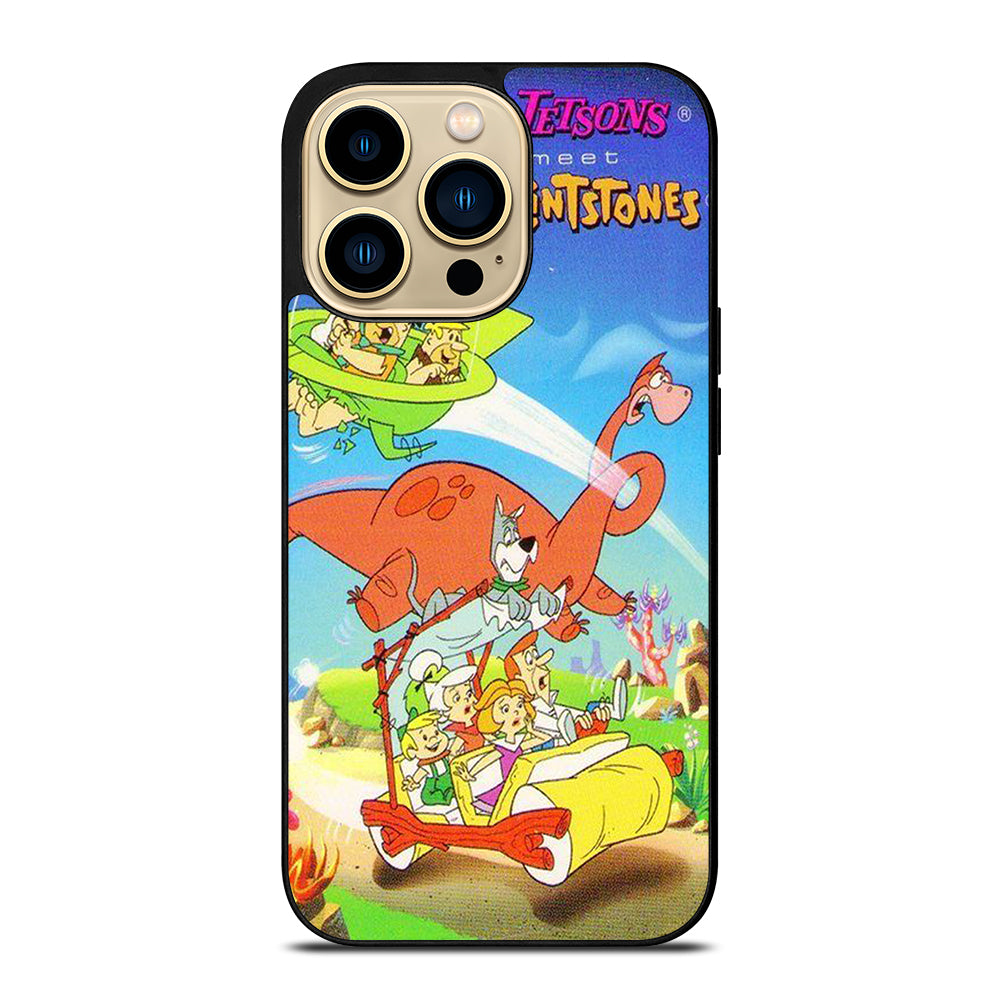 JETSONS MEET FLINTSTONES CARTOON SERIES iPhone 14 Pro Max Case Cover