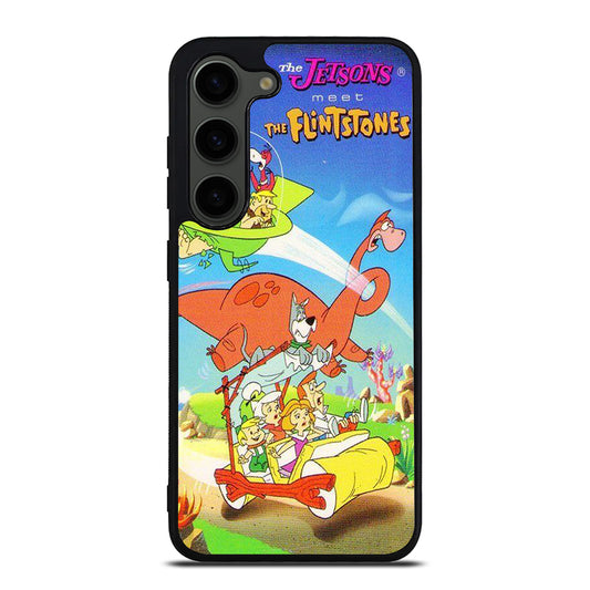 JETSONS MEET FLINTSTONES CARTOON SERIES Samsung Galaxy S23 Plus Case Cover