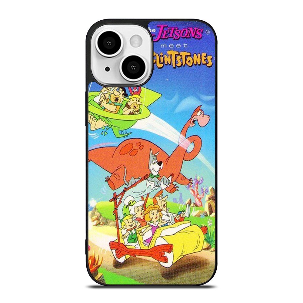 JETSONS MEET FLINTSTONES CARTOON SERIES iPhone 13 Mini Case Cover