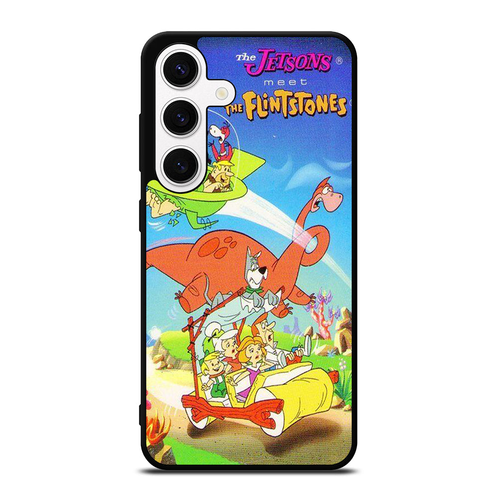 JETSONS MEET FLINTSTONES CARTOON SERIES Samsung Galaxy S24 Case Cover