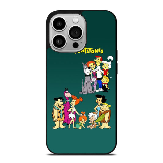 JETSONS MEET FLINTSTONES CHARACTER iPhone 14 Pro Case Cover