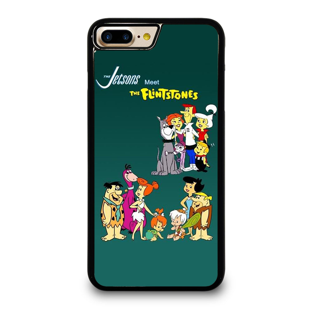 JETSONS MEET FLINTSTONES CHARACTER iPhone 7 / 8 Plus Case Cover