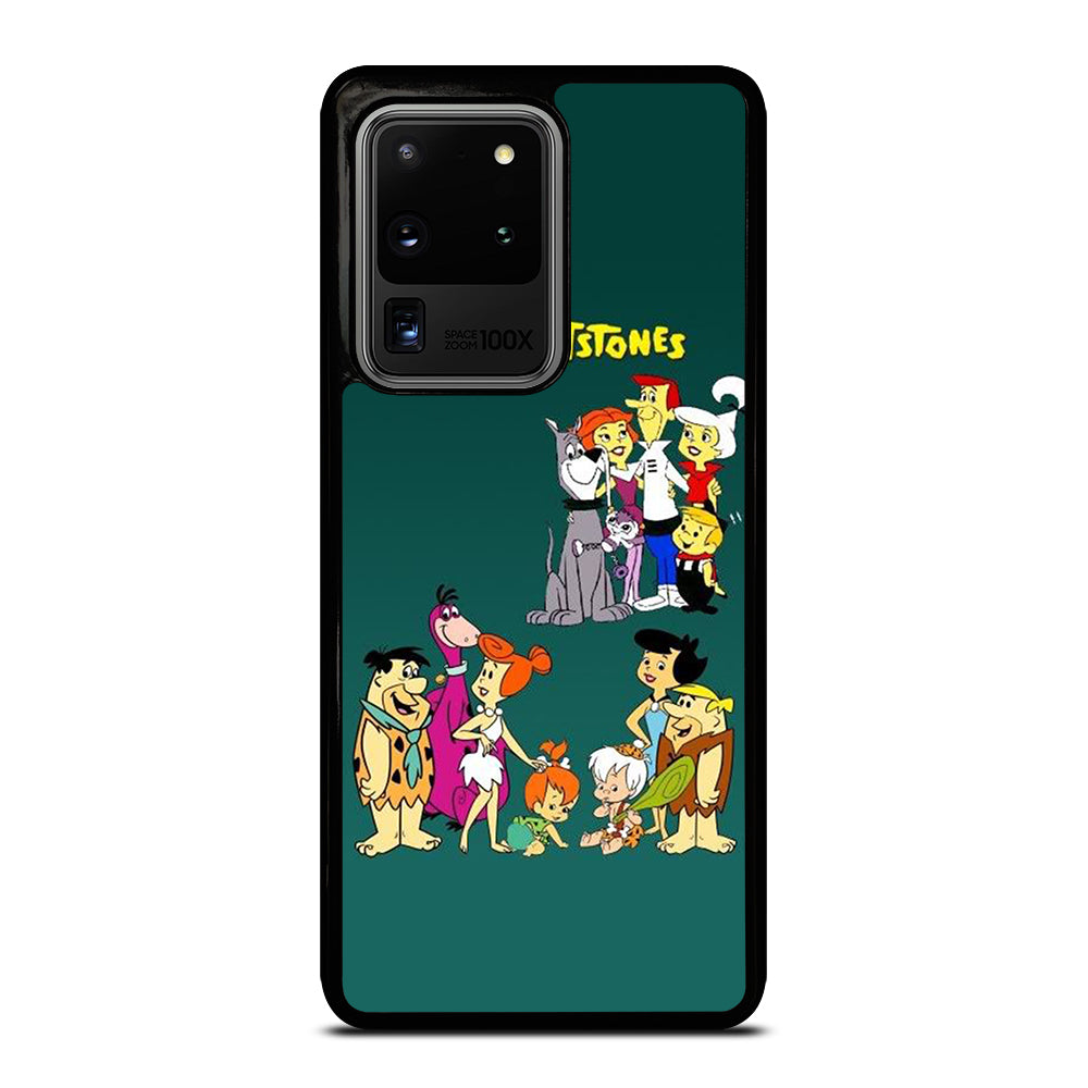 JETSONS MEET FLINTSTONES CHARACTER Samsung Galaxy S20 Ultra Case Cover