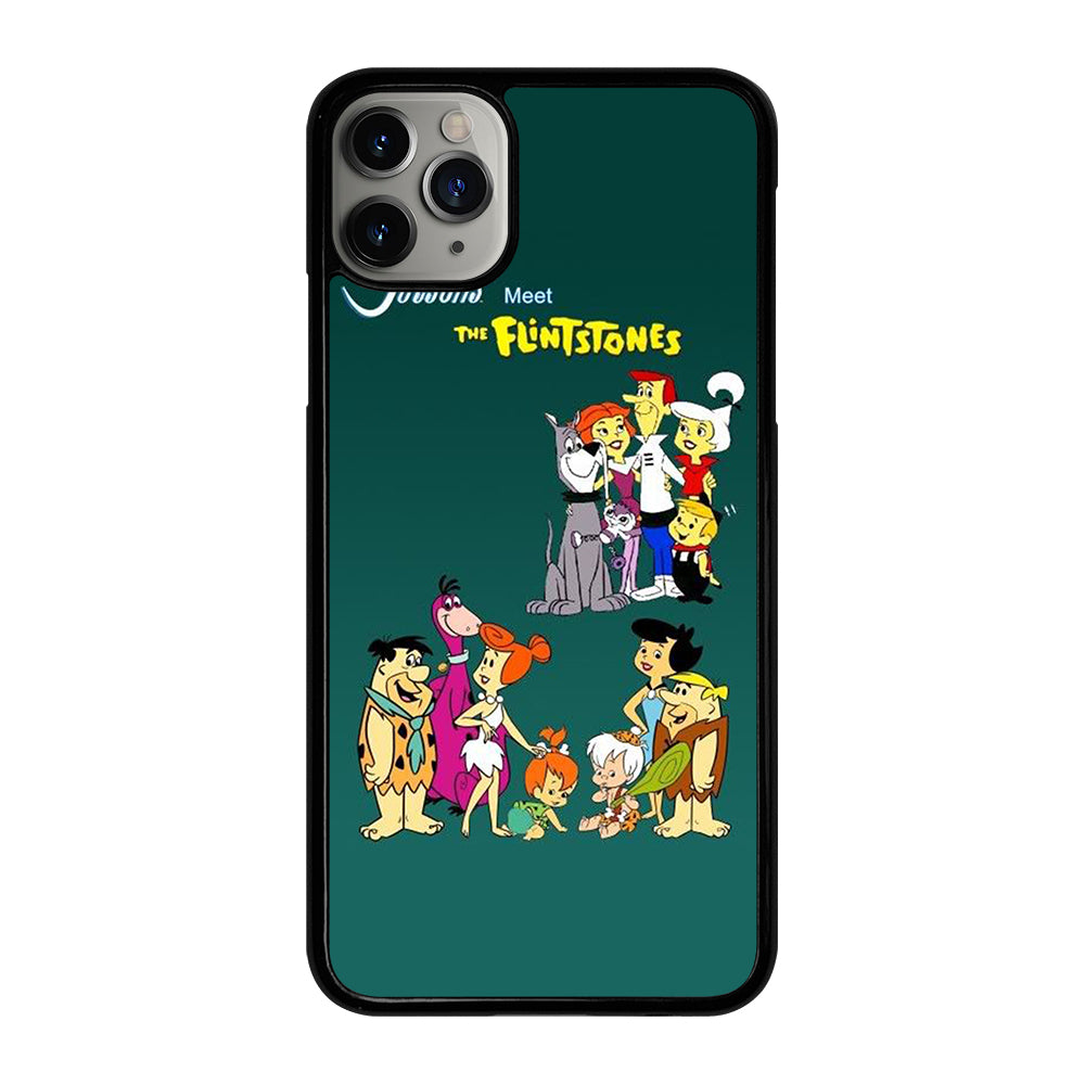 JETSONS MEET FLINTSTONES CHARACTER iPhone 11 Pro Max Case Cover