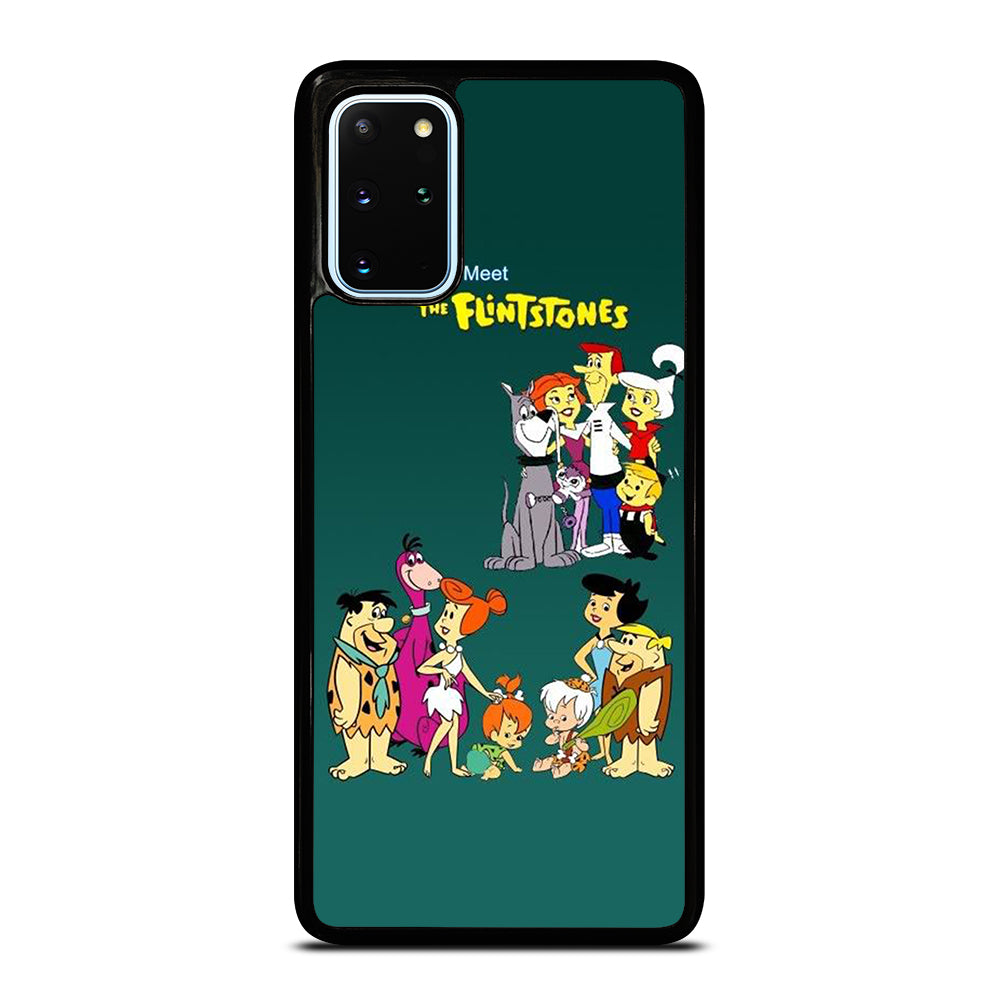 JETSONS MEET FLINTSTONES CHARACTER Samsung Galaxy S20 Plus Case Cover