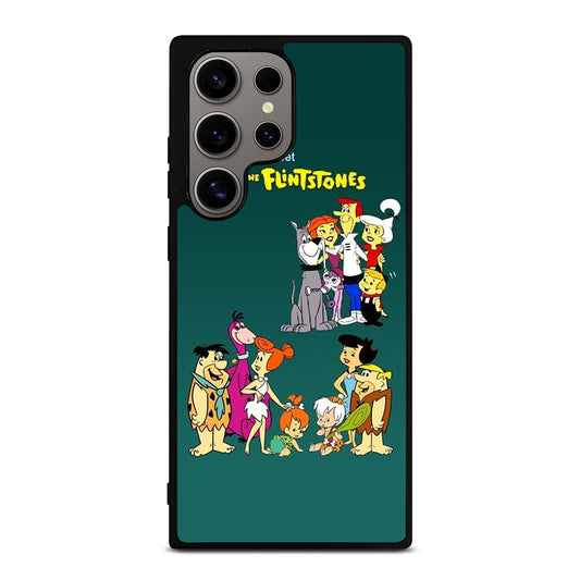 JETSONS MEET FLINTSTONES CHARACTER Samsung Galaxy S24 Ultra Case Cover