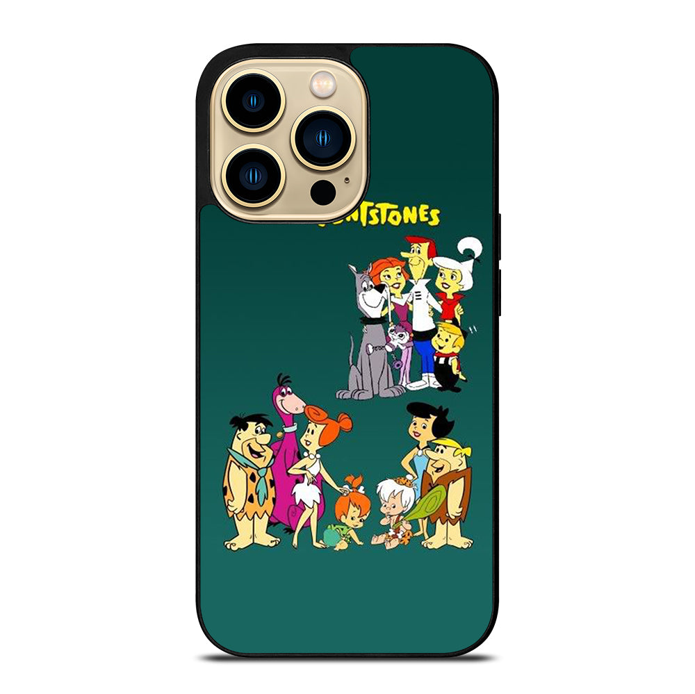 JETSONS MEET FLINTSTONES CHARACTER iPhone 14 Pro Max Case Cover
