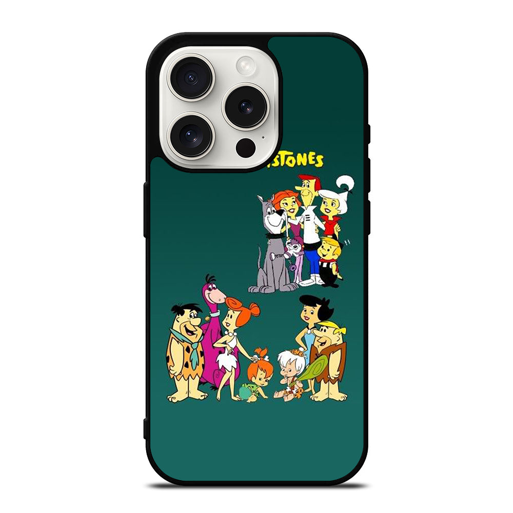 JETSONS MEET FLINTSTONES CHARACTER iPhone 15 Pro Case Cover