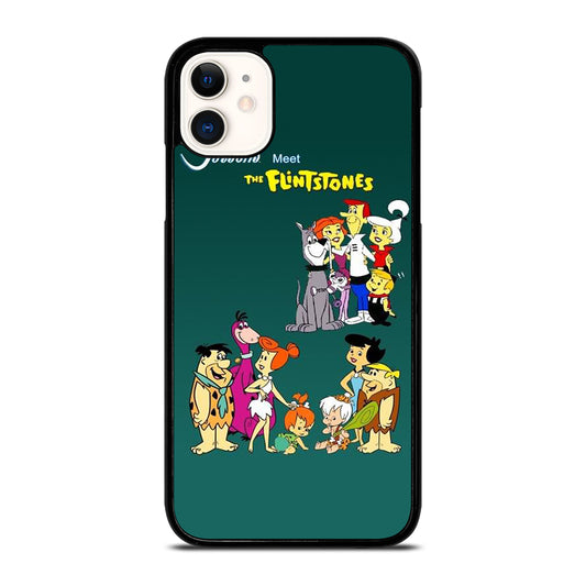JETSONS MEET FLINTSTONES CHARACTER iPhone 11 Case Cover