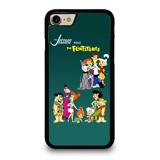 JETSONS MEET FLINTSTONES CHARACTER iPhone 7 / 8 Case Cover