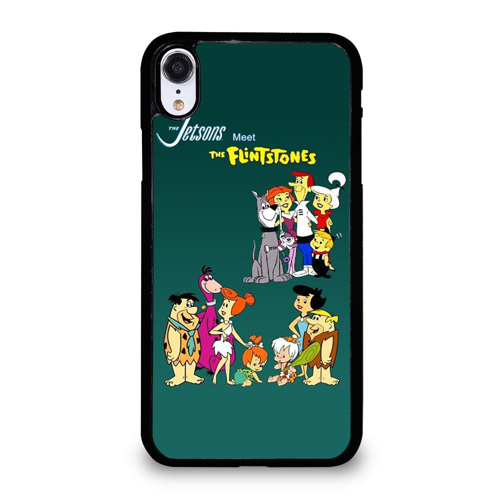 JETSONS MEET FLINTSTONES CHARACTER iPhone XR Case Cover