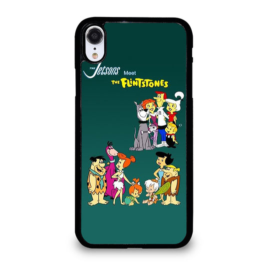 JETSONS MEET FLINTSTONES CHARACTER iPhone XR Case Cover