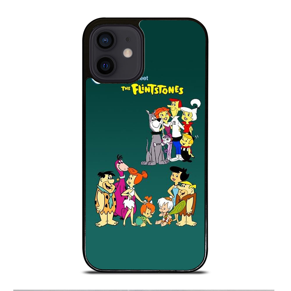 JETSONS MEET FLINTSTONES CHARACTER iPhone 12 Mini Case Cover