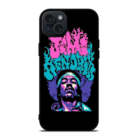 JIMI HENDRIX ART 2 iPhone 15 Plus Case Cover