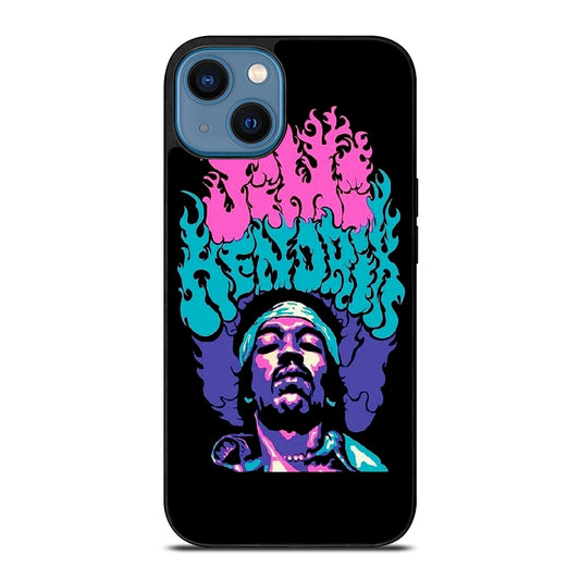 JIMI HENDRIX ART 2 iPhone 14 Case Cover