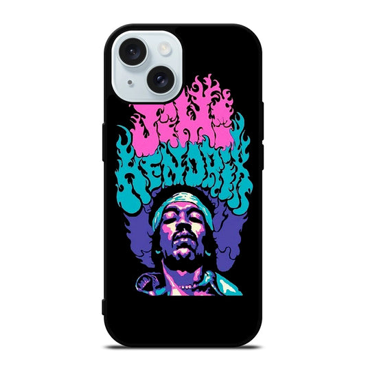 JIMI HENDRIX ART 2 iPhone 15 Case Cover