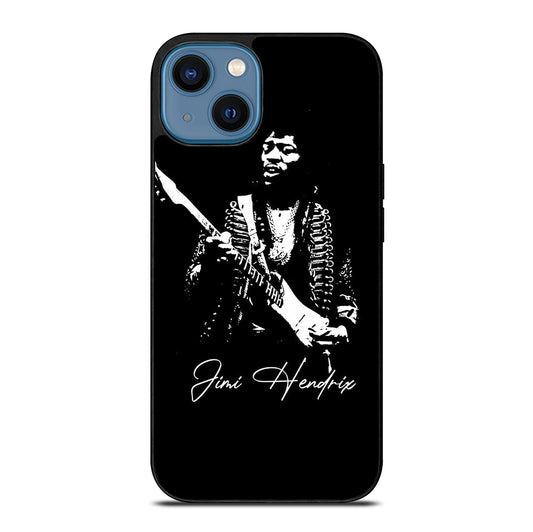 JIMI HENDRIX SIGNATURE iPhone 14 Case Cover