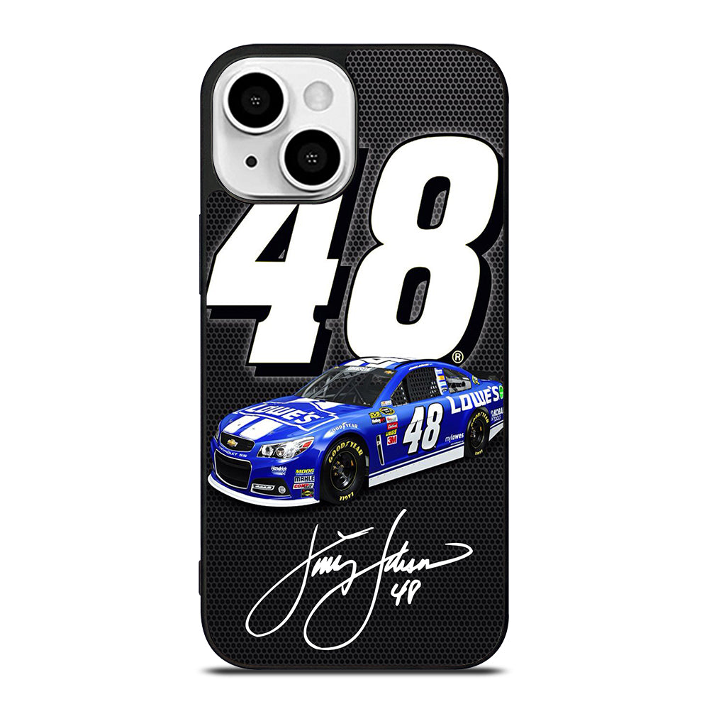JIMMIE JOHNSON 48 NASCAR SIGNATURE 2 iPhone 13 Mini Case Cover