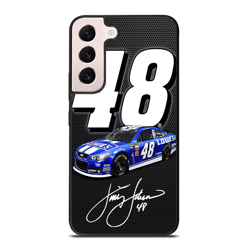 JIMMIE JOHNSON 48 NASCAR SIGNATURE 2 Samsung Galaxy S22 Plus Case Cover