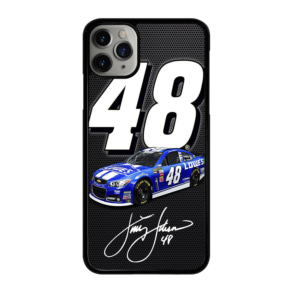 JIMMIE JOHNSON 48 NASCAR SIGNATURE 2 iPhone 11 Pro Max Case Cover