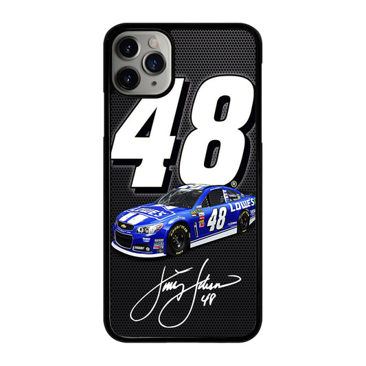 JIMMIE JOHNSON 48 NASCAR SIGNATURE 2 iPhone 11 Pro Max Case Cover