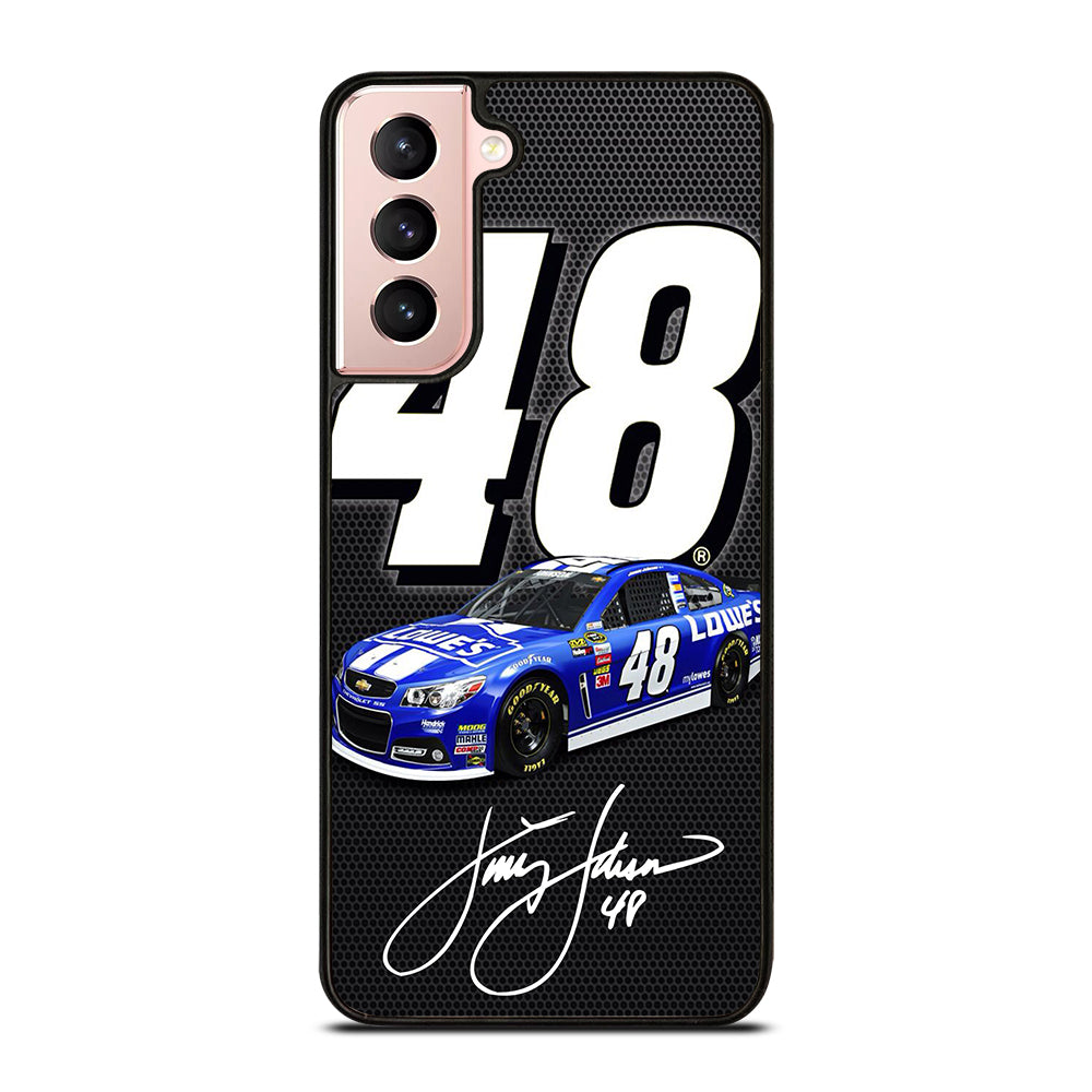 JIMMIE JOHNSON 48 NASCAR SIGNATURE 2 Samsung Galaxy S21 Case Cover