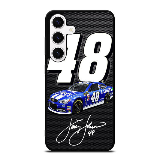JIMMIE JOHNSON 48 NASCAR SIGNATURE 2 Samsung Galaxy S24 Case Cover