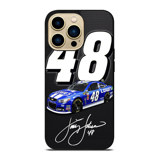JIMMIE JOHNSON 48 NASCAR SIGNATURE 2 iPhone 14 Pro Max Case Cover
