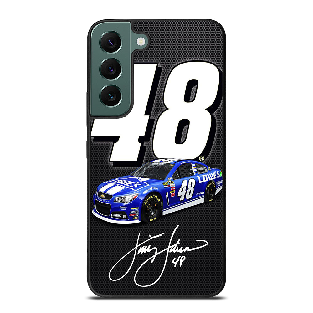 JIMMIE JOHNSON 48 NASCAR SIGNATURE 2 Samsung Galaxy S22 Case Cover