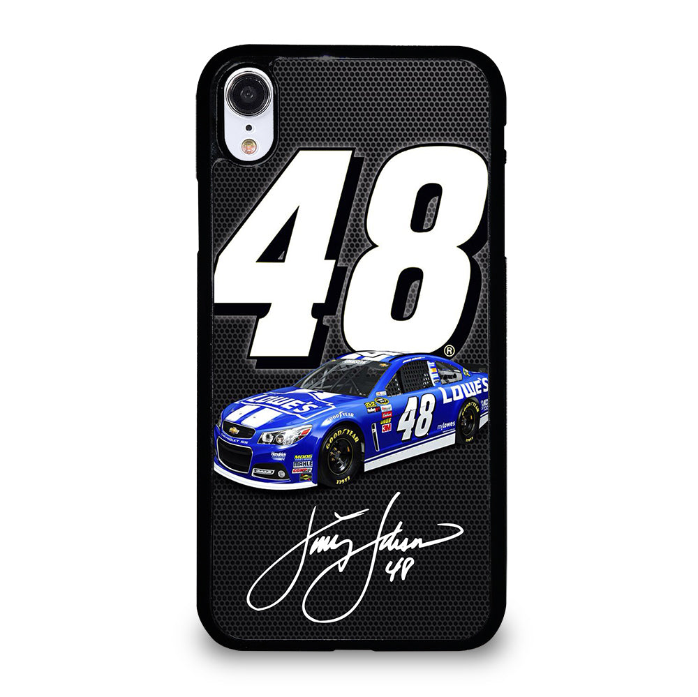 JIMMIE JOHNSON 48 NASCAR SIGNATURE 2 iPhone XR Case Cover