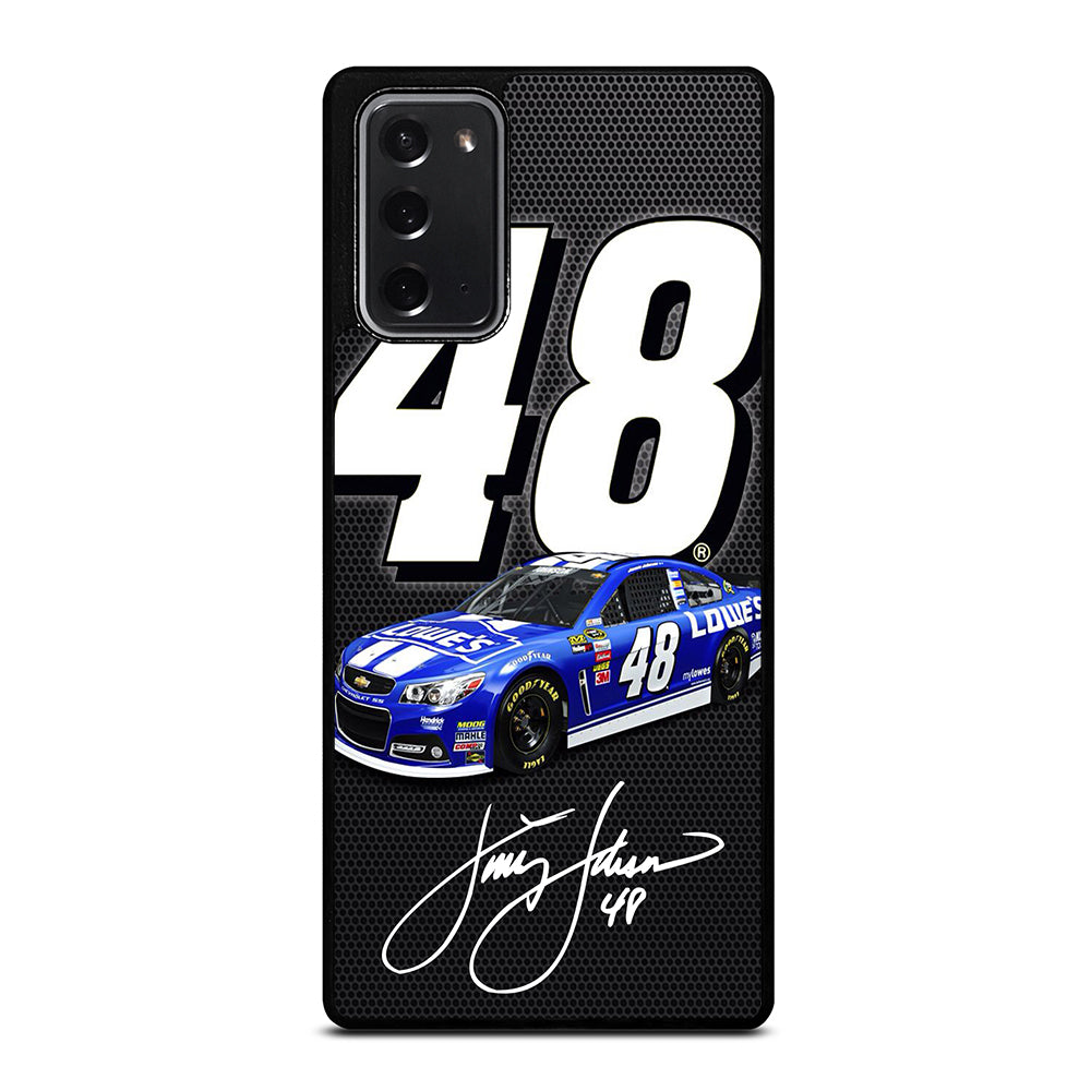 JIMMIE JOHNSON 48 NASCAR SIGNATURE 2 Samsung Galaxy Note 20 Case Cover